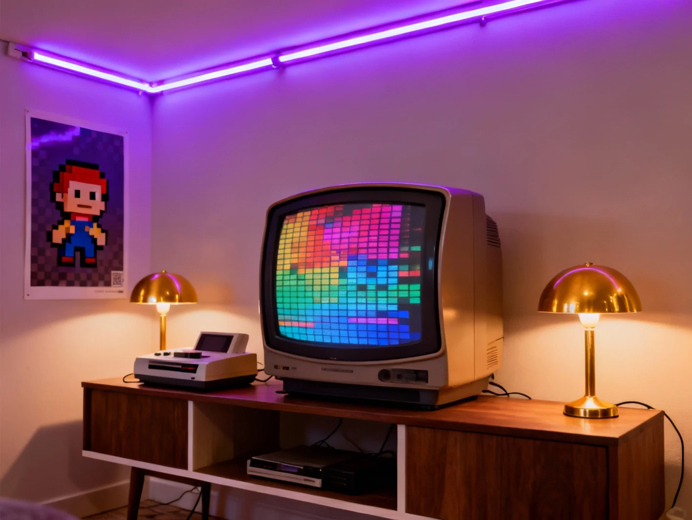 Décoration rétro et geek